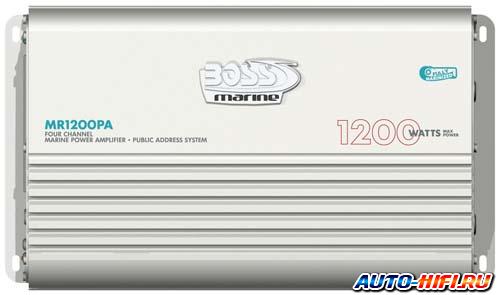 Морской 4-канальный усилитель Boss Audio MR1200PA Морской 4-канальный усилитель Boss Audio MR1200PA